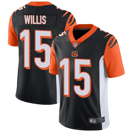 Cincinnati Bengals Limited Black Men Damion Willis Home Jersey NFL Footballl 15 Vapor Untouchable